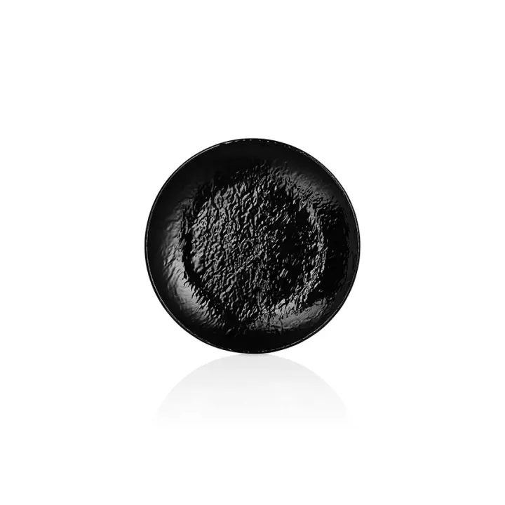 Ø 26 cm · H 2.6 cm Black Plate