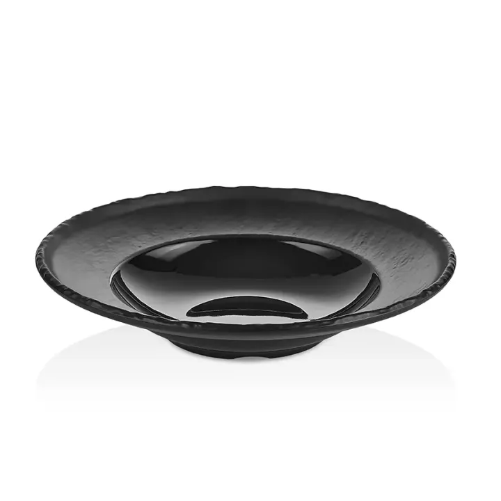 Ø 26 cm · H 5.2 cm Black Pasta & Salad Plate