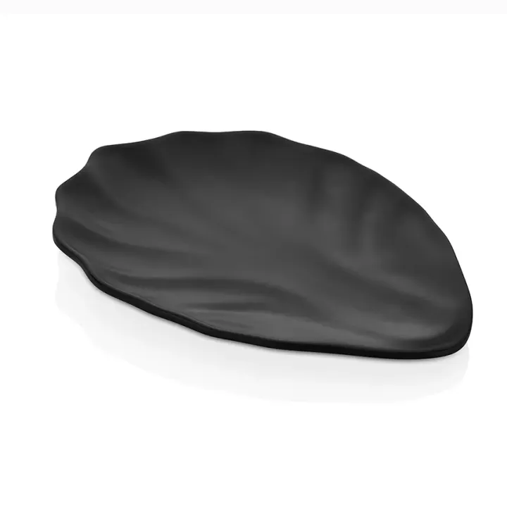 34 × 25 cm · H 3 cm Black Plate