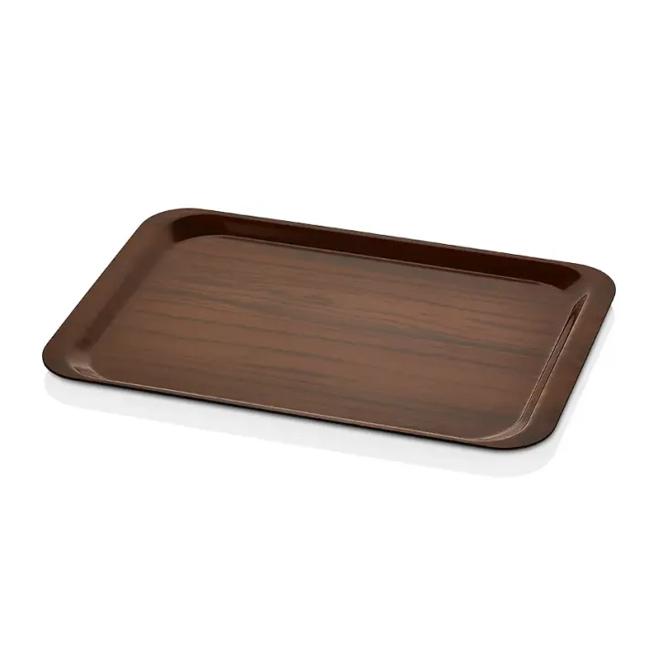 34 × 49 cm Walnut Rectangular Tray