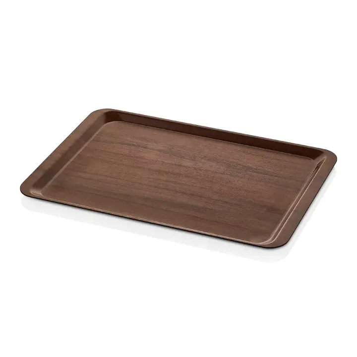 EN.1/1 - 37x53 cm Walnut Rectangular Tray