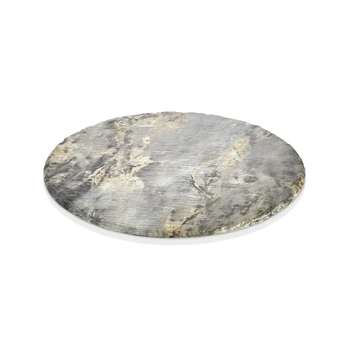 Ø 35 cm · H 1 cm Royal Marble Round Serving Board