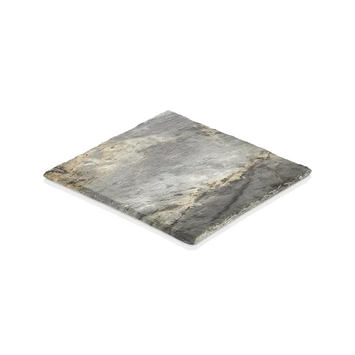 25 × 25 cm · H 1 cm Royal Marble Square Serving Board