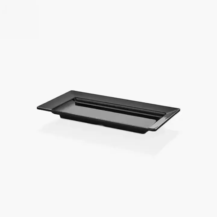 50 × 27 cm · H 5.7 cm Black Platter