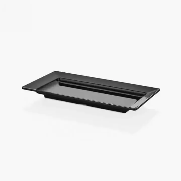 56 × 32 cm · H 5.5 cm Black Platter
