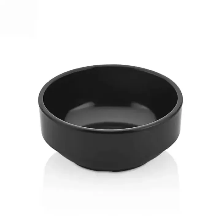 Ø 10 cm · H 4.3 cm Black Multi-Purpose Bowl