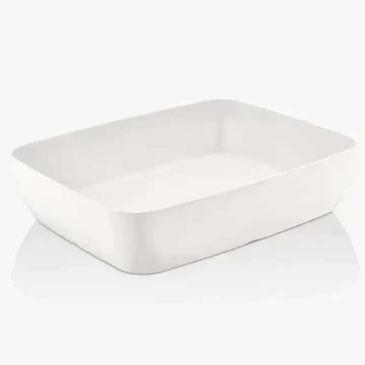 53 × 32.5 cm · H 7.5 cm Cream White Bowl