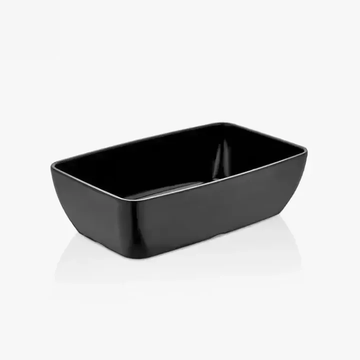 26.5 × 16.2 cm · H 7.5 cm Black Bowl