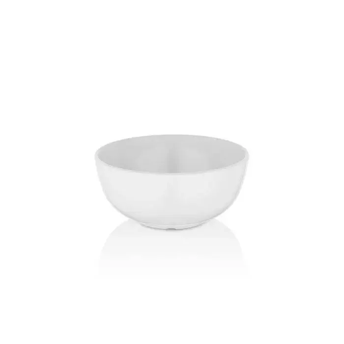 Ø 14 cm · H 6.2 cm Porcelain White Soup Bowl