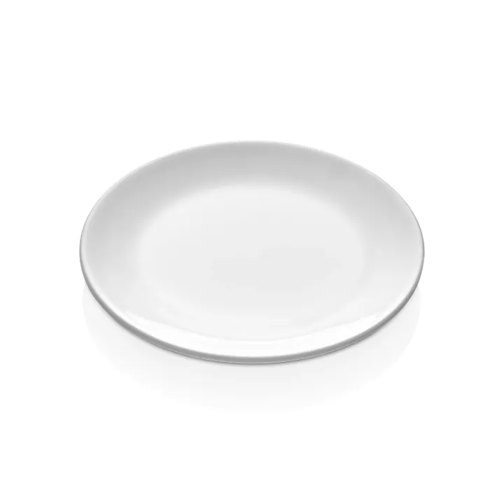 Ø 17 cm · H 2 cm Porcelain White Round Dessert & Cake Plate