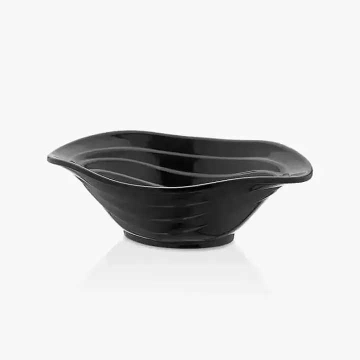 23 × 16 cm · H 7.3 cm Black Bowl