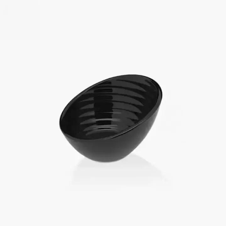 10.5 × 10 cm · H 6.6 cm Black Bowl