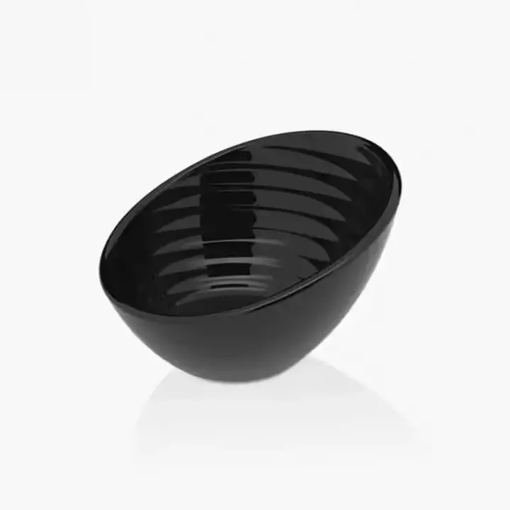 13.5 × 12.5 cm · H 8.5 cm Black Bowl