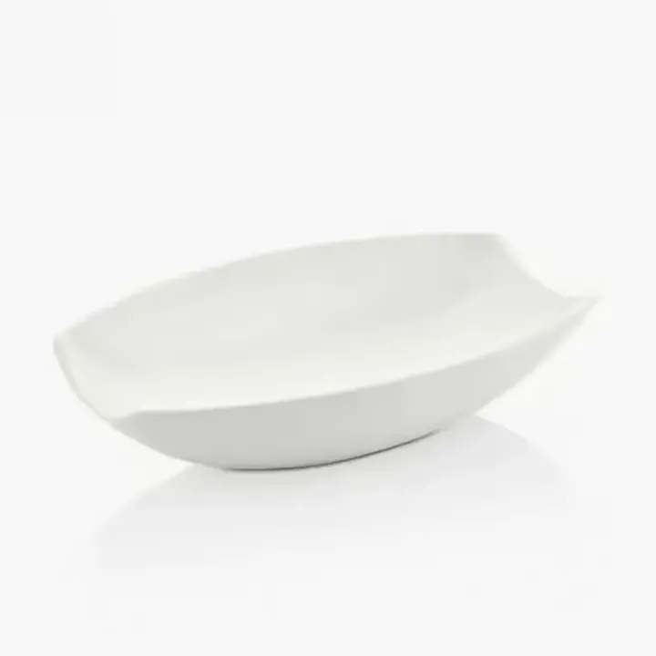 31 × 20 cm · H 7.5 cm Cream White Bowl