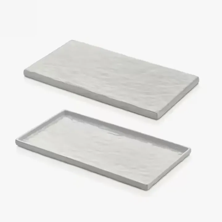 17.7 × 32.5 cm Cream White Serving Board
