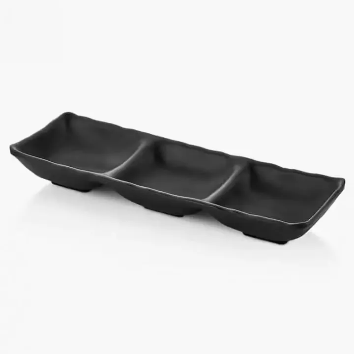 26.5 × 8.8 cm · H 3.7 cm Black Mini Dish