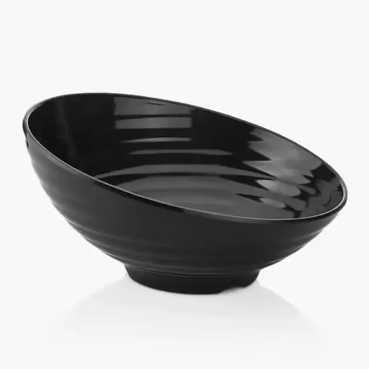 33 cm - H 16 cm Black Bowl